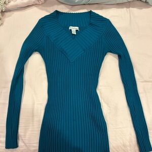 Off shoulder sweater top